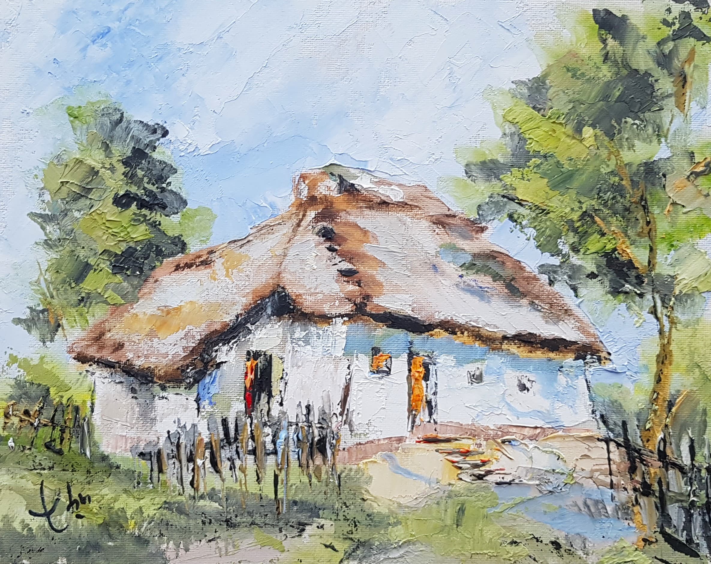 Calm rural
