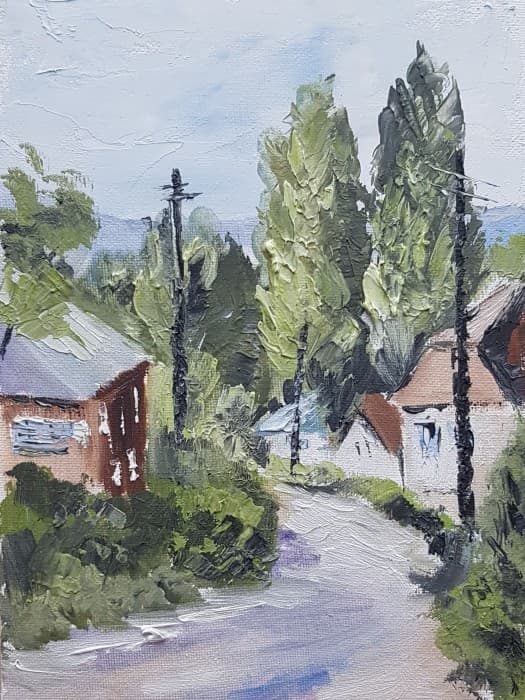 Peisaj estival rural