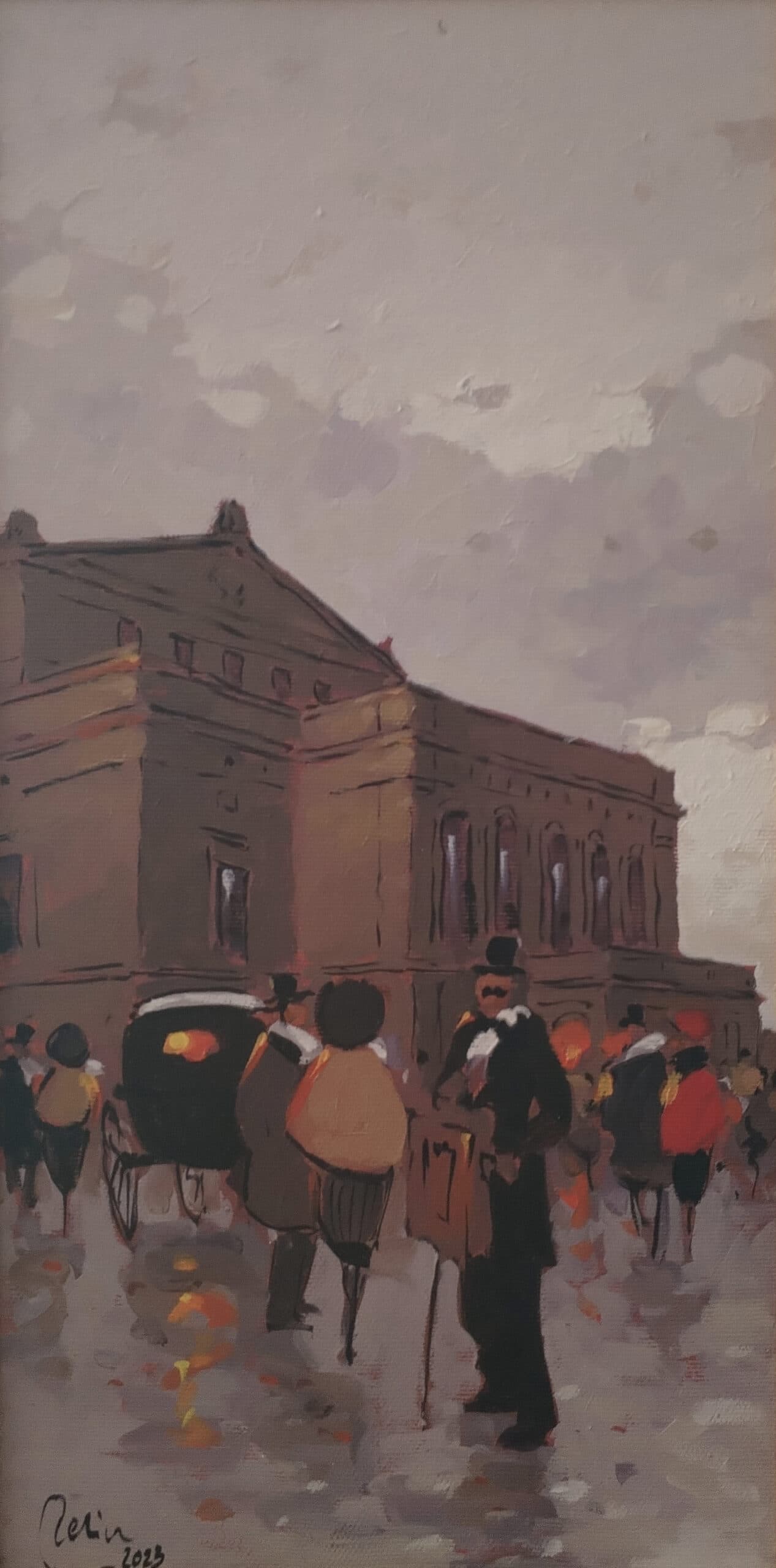 De prin vechiul Bucuresti, Teatrul National